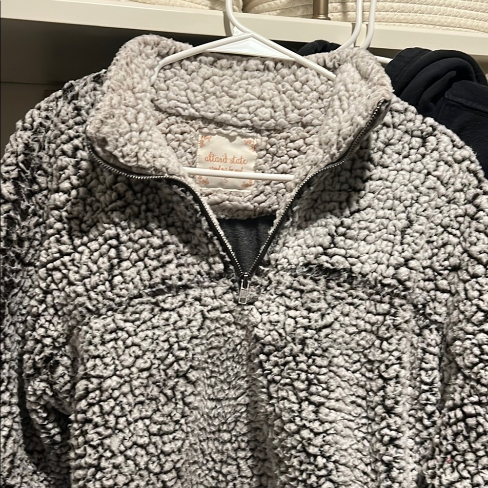 Altar'd State Gray Sherpa Jacket